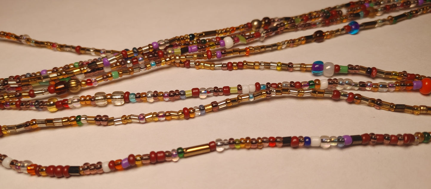 Ebony party mix waistbeads
