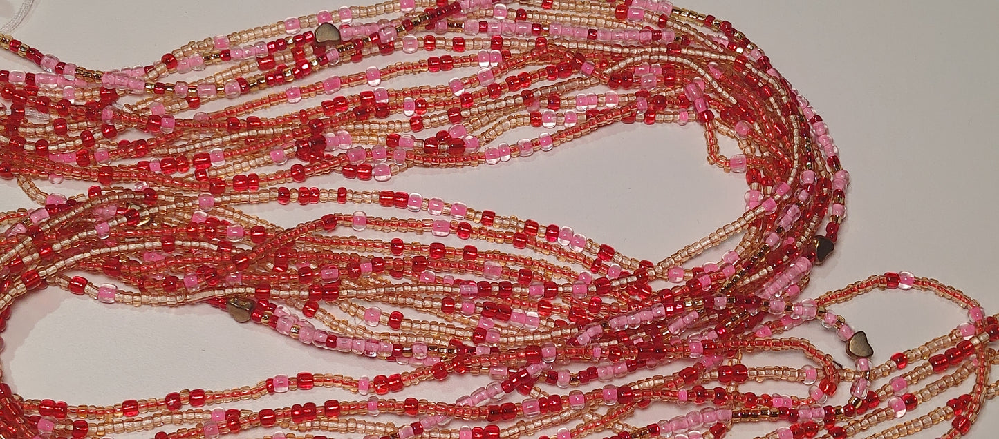 Lover's lip's waistbeads