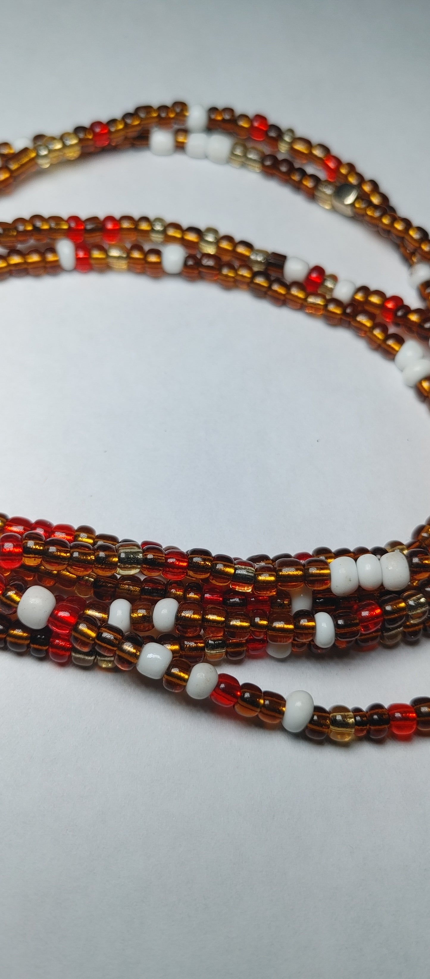 Brown sage waistbeads