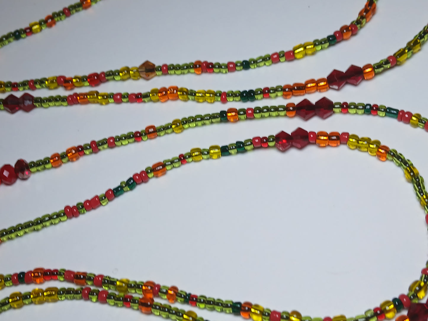 Cherry light waistbeads