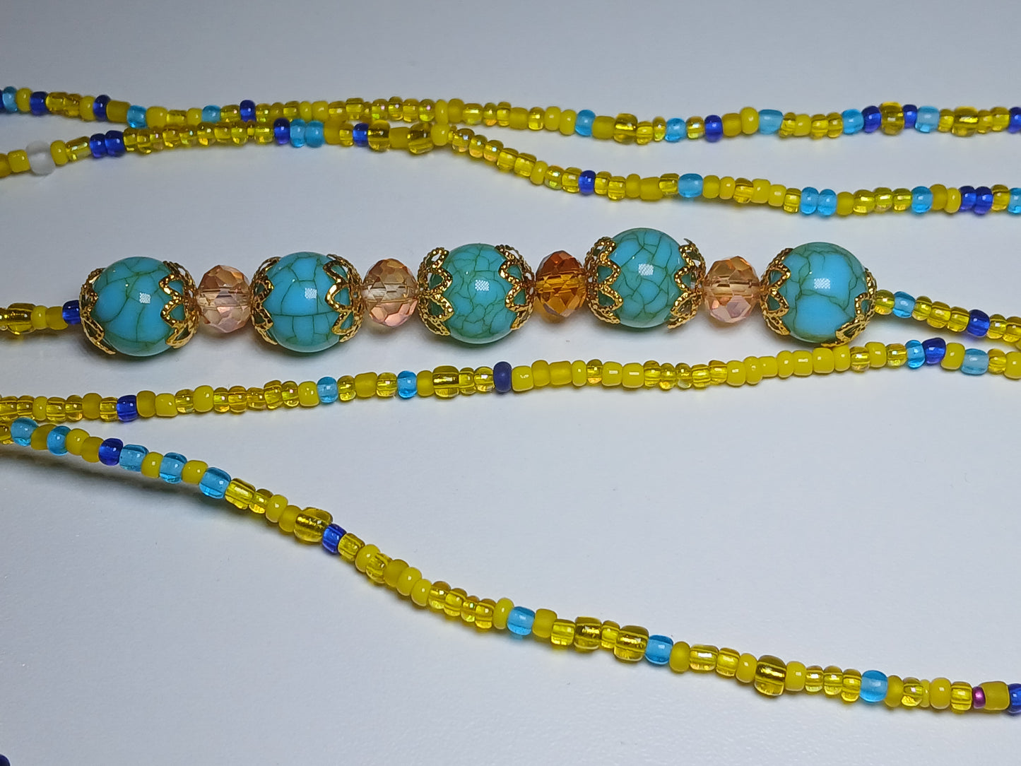Sunny delight waistbeads