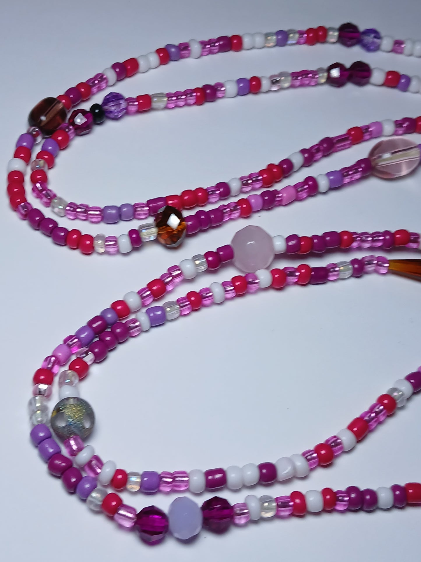Purple sunlight waistbeads