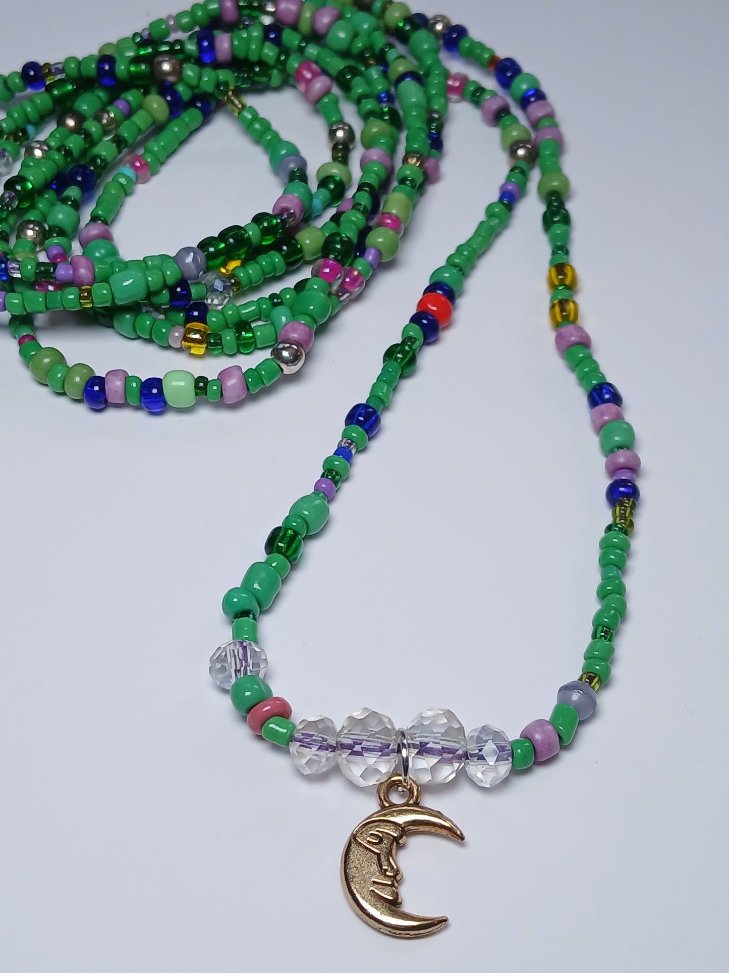 Moon garden waistbeads