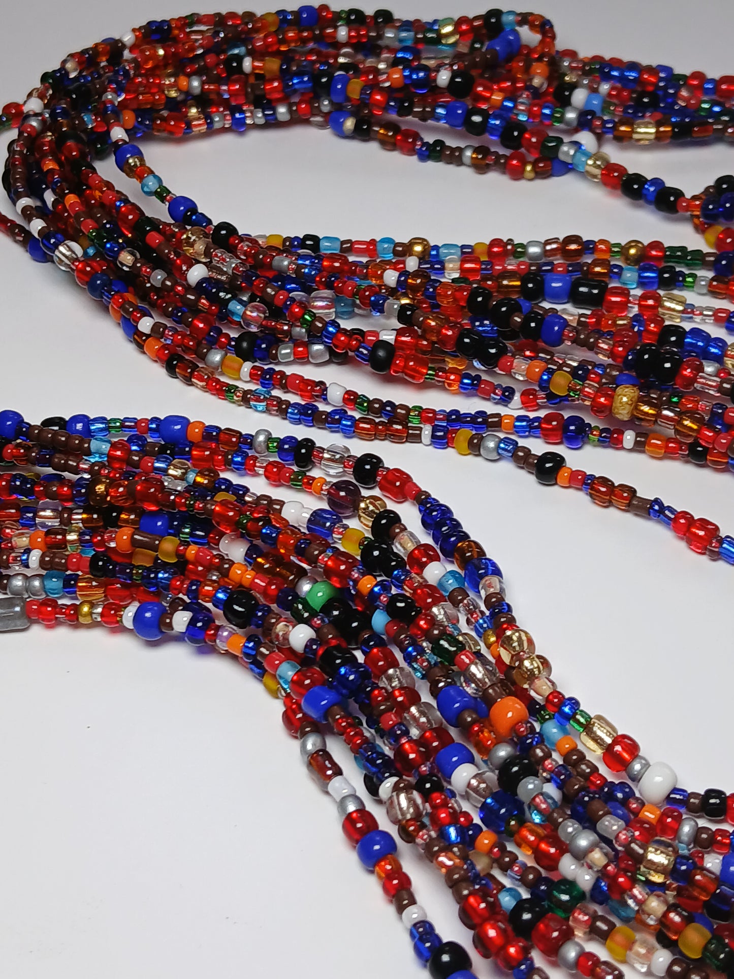 Multicolor waistbeads