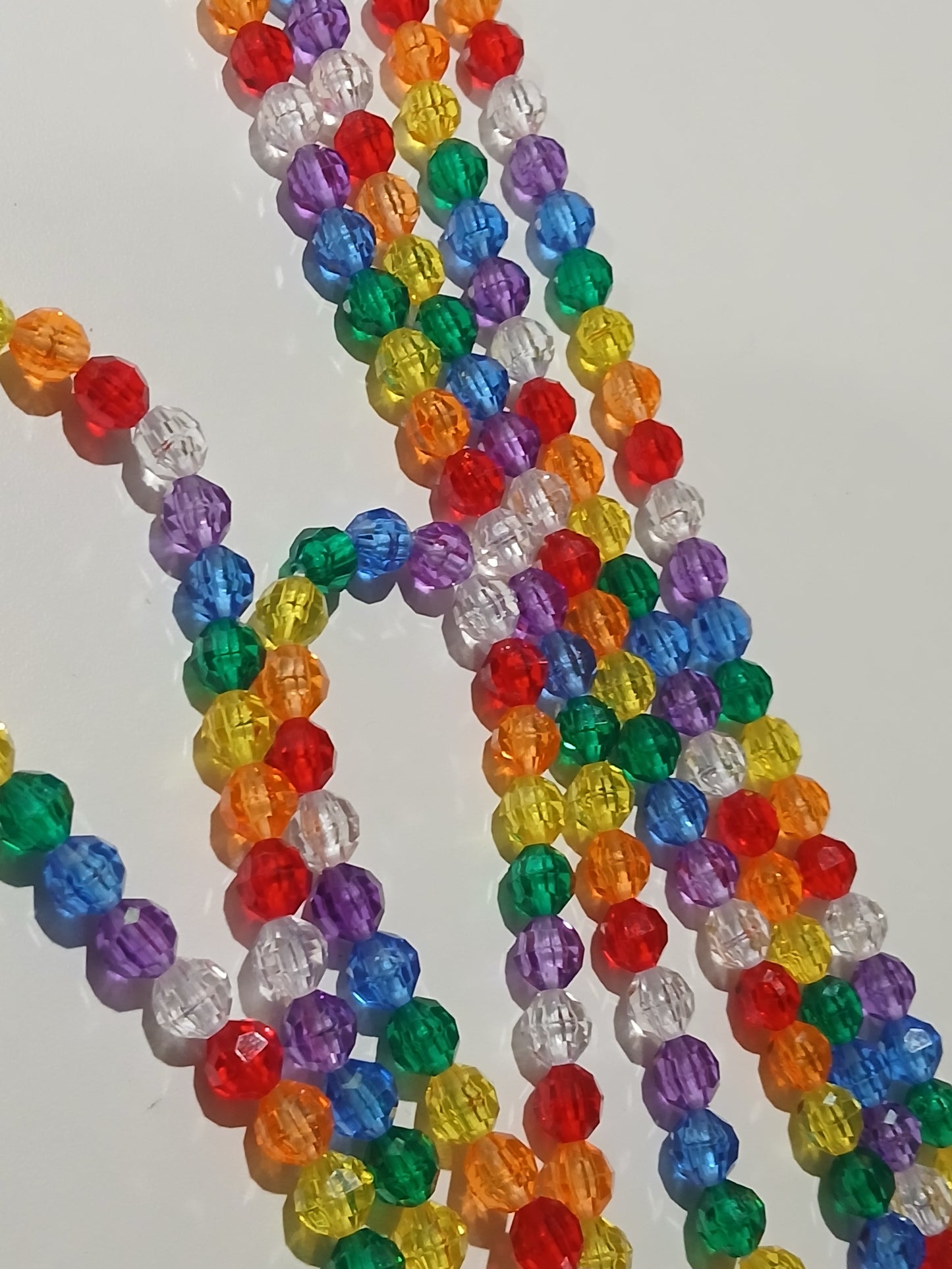 Rainbow road waistbeads