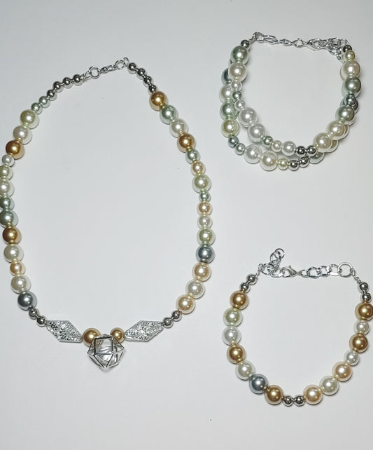 Pearl jewelry set