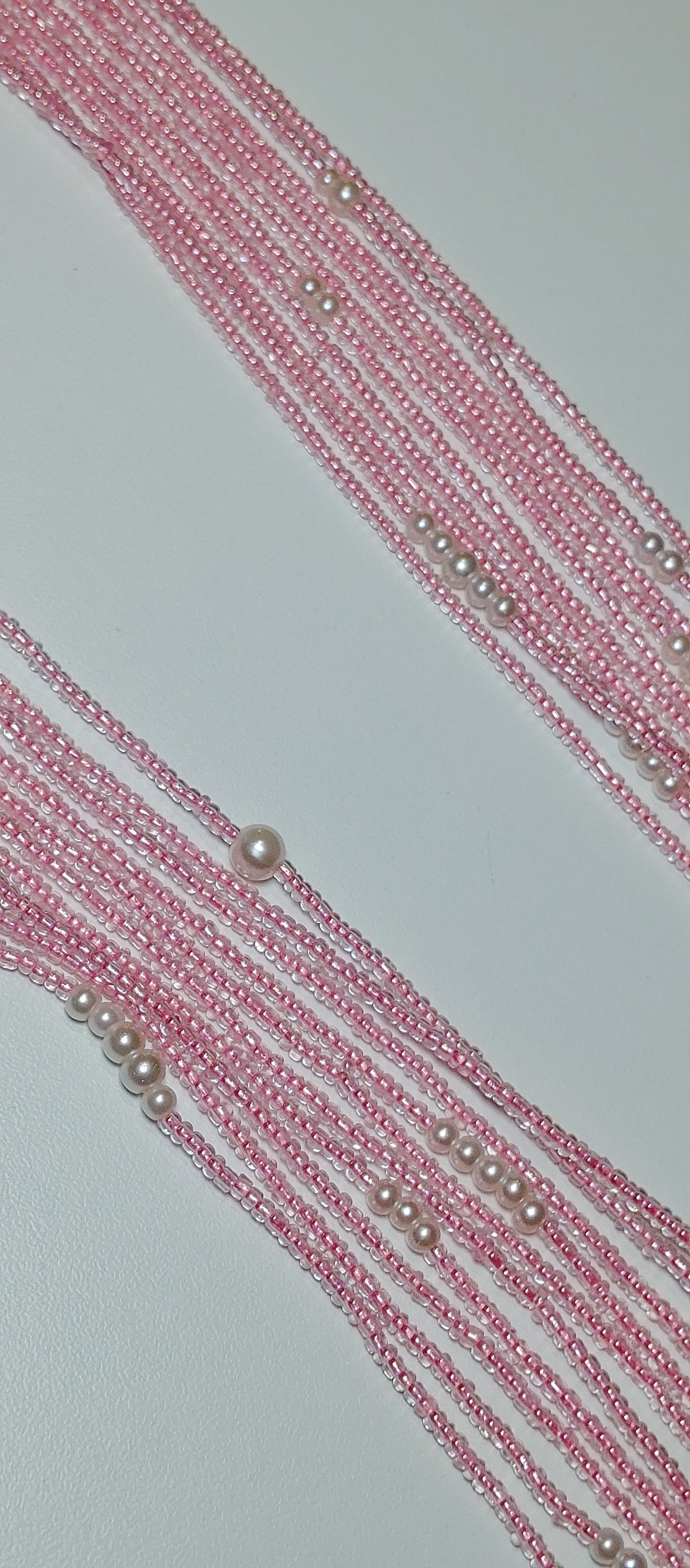 Pinky pearl waistbeads