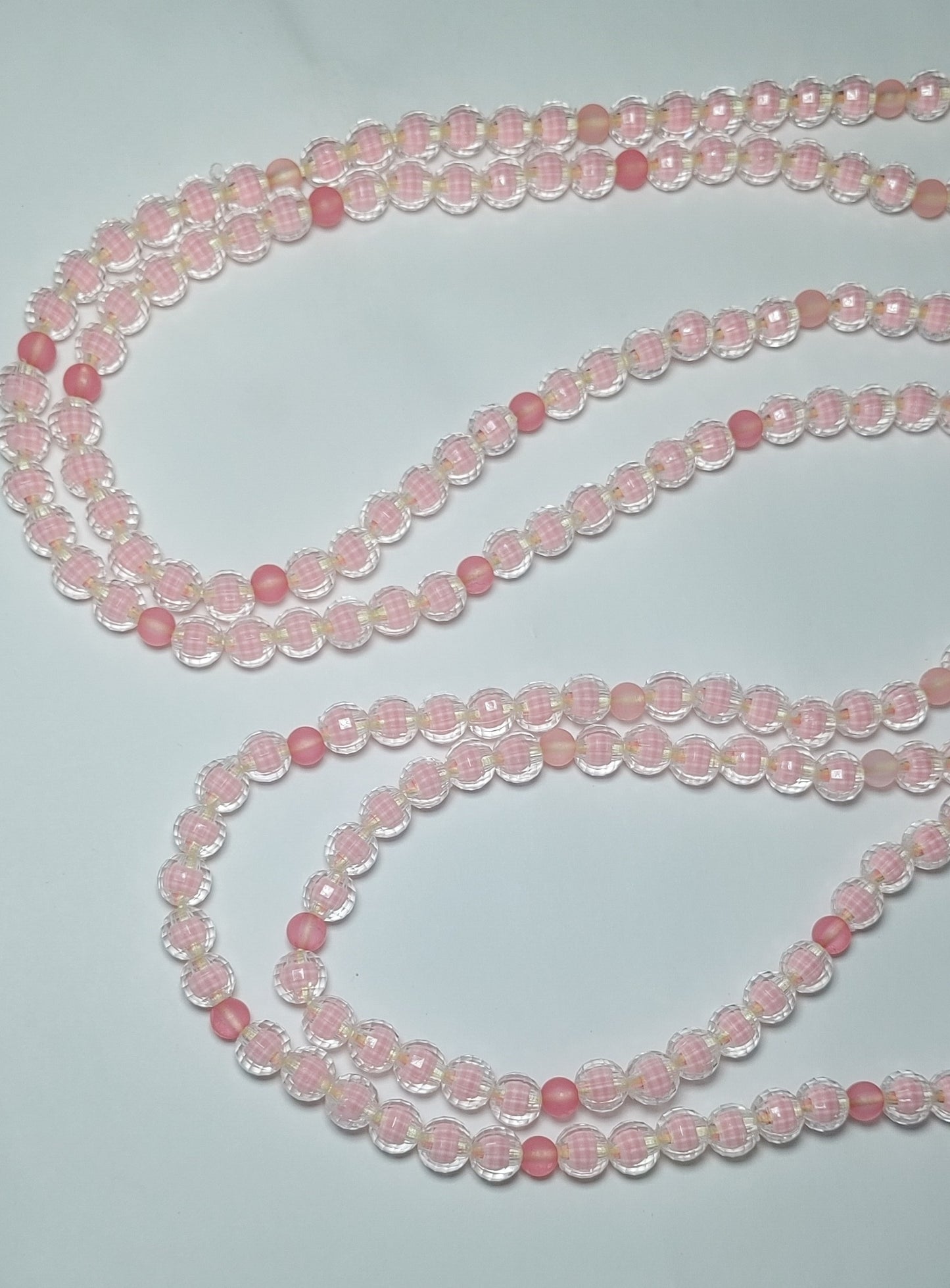 Pink passion waistbeads