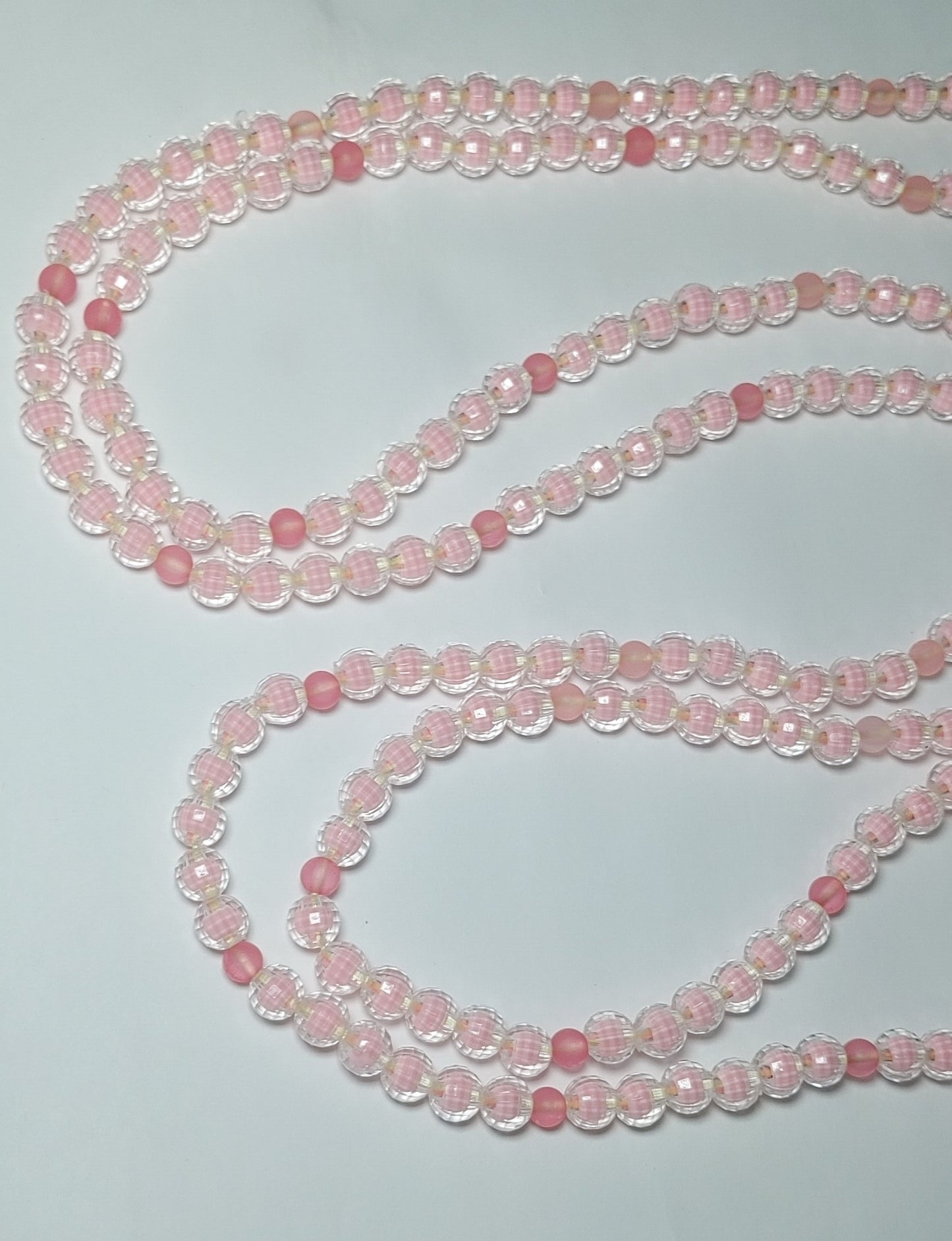 Pink passion waistbeads