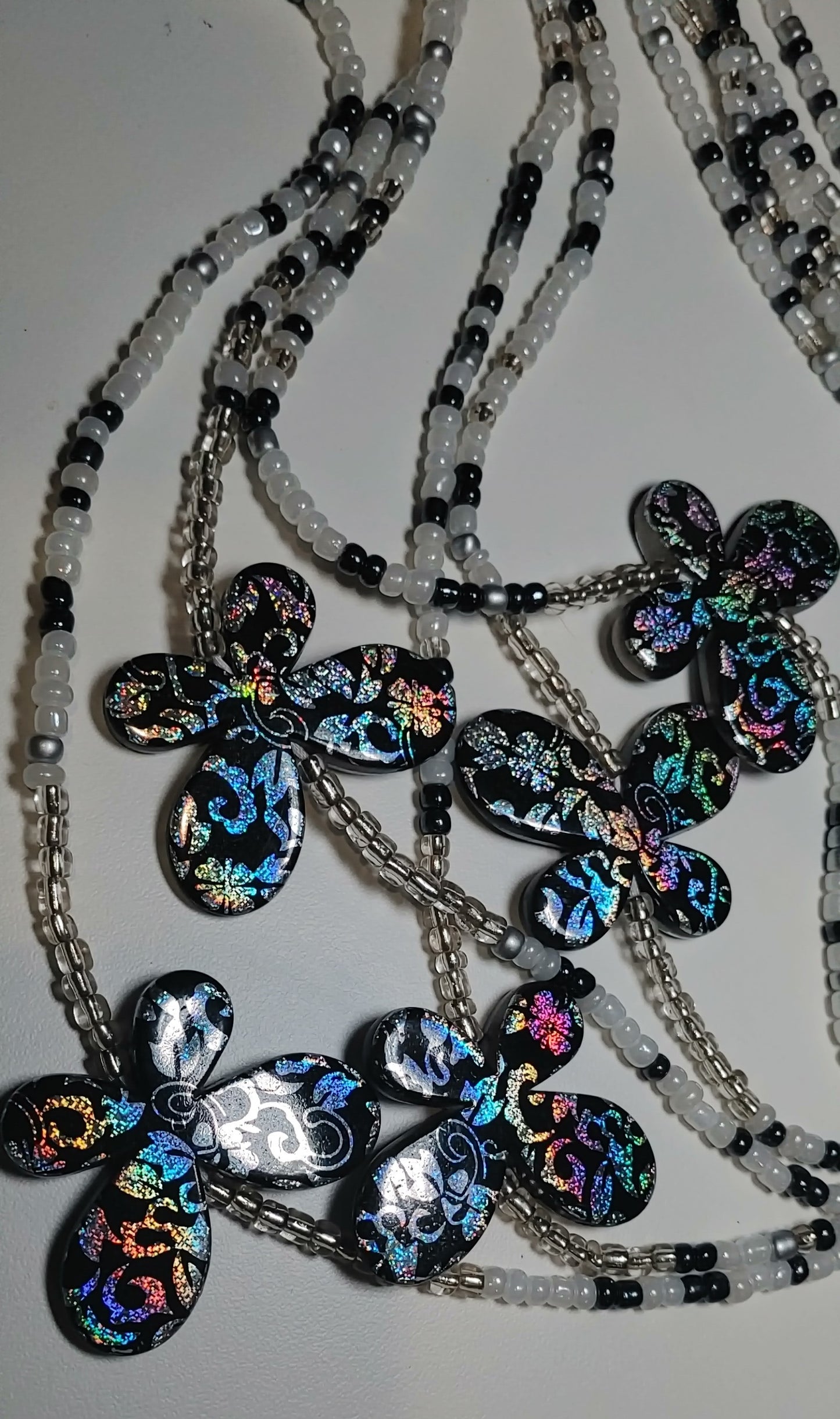 Black Butterfly waistbeads