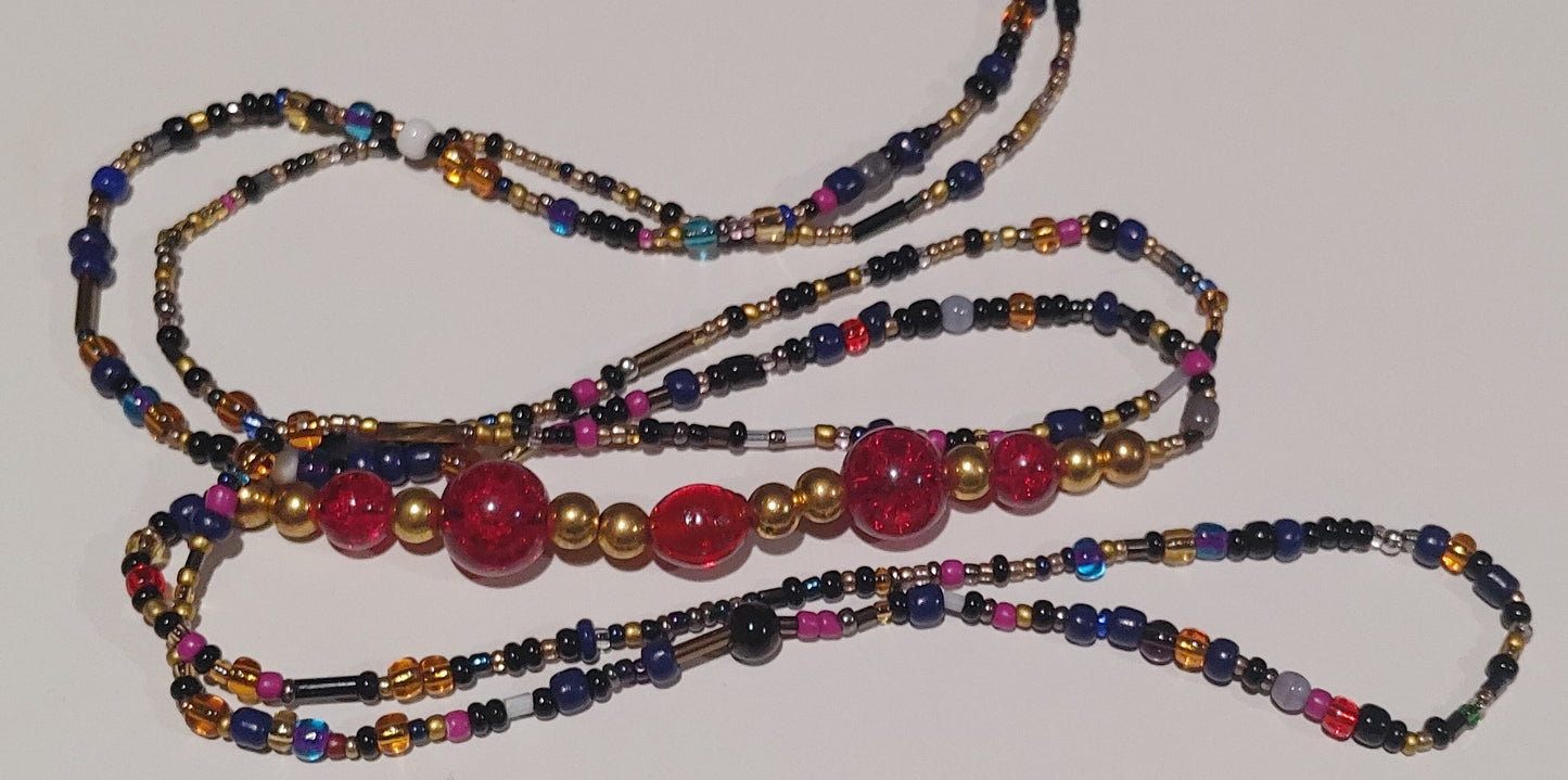 Custom statement waistbeads