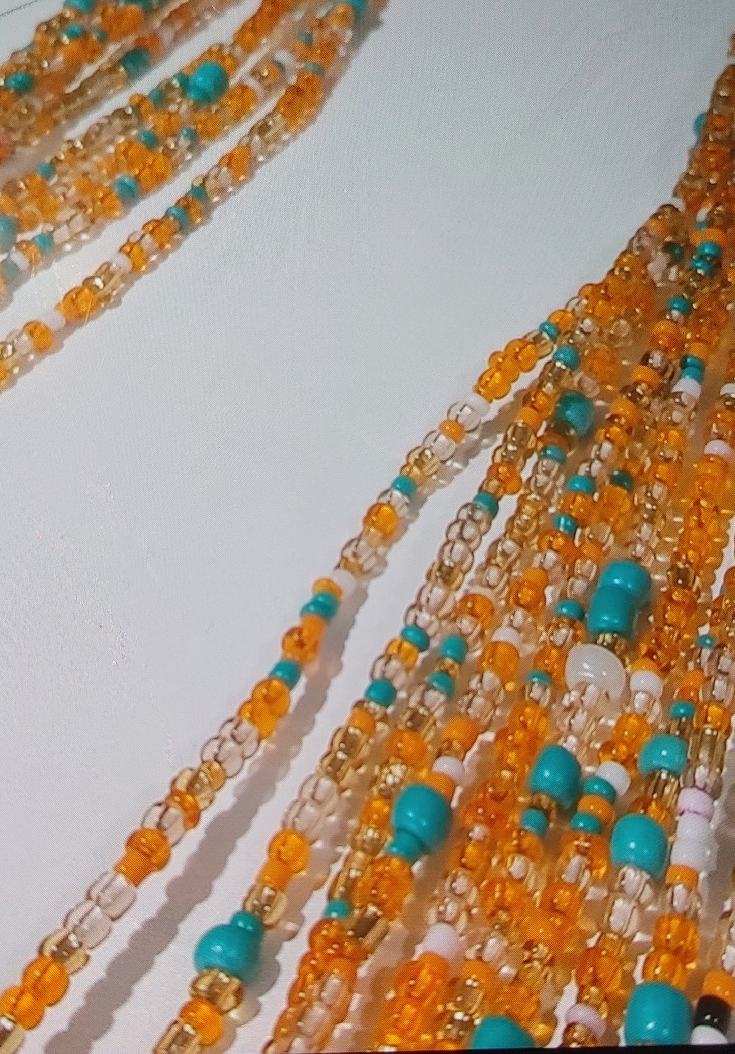 Pumpkin delight waistbeads