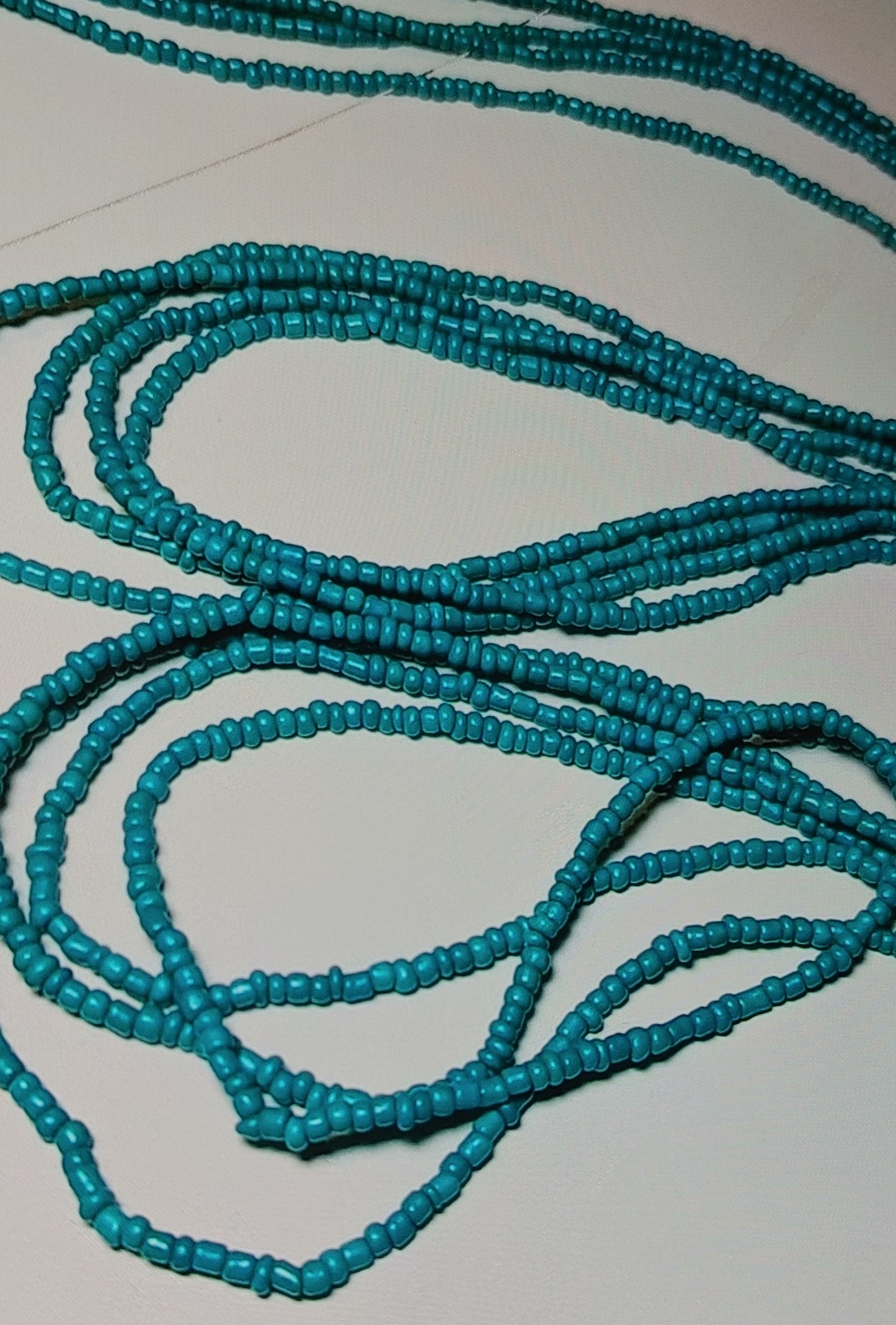 Sea blue waistbeads