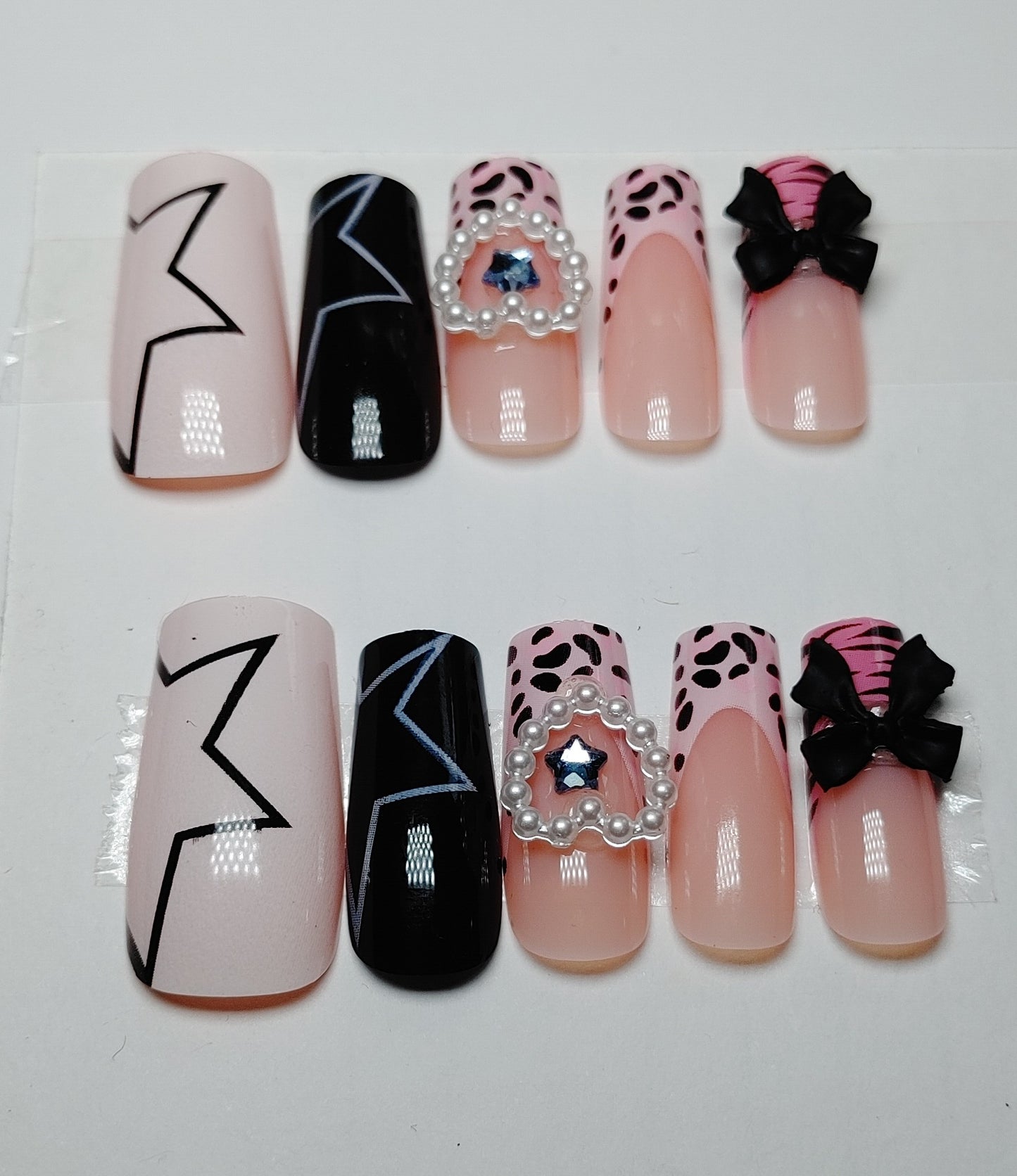 Custom press on nails +nail kits