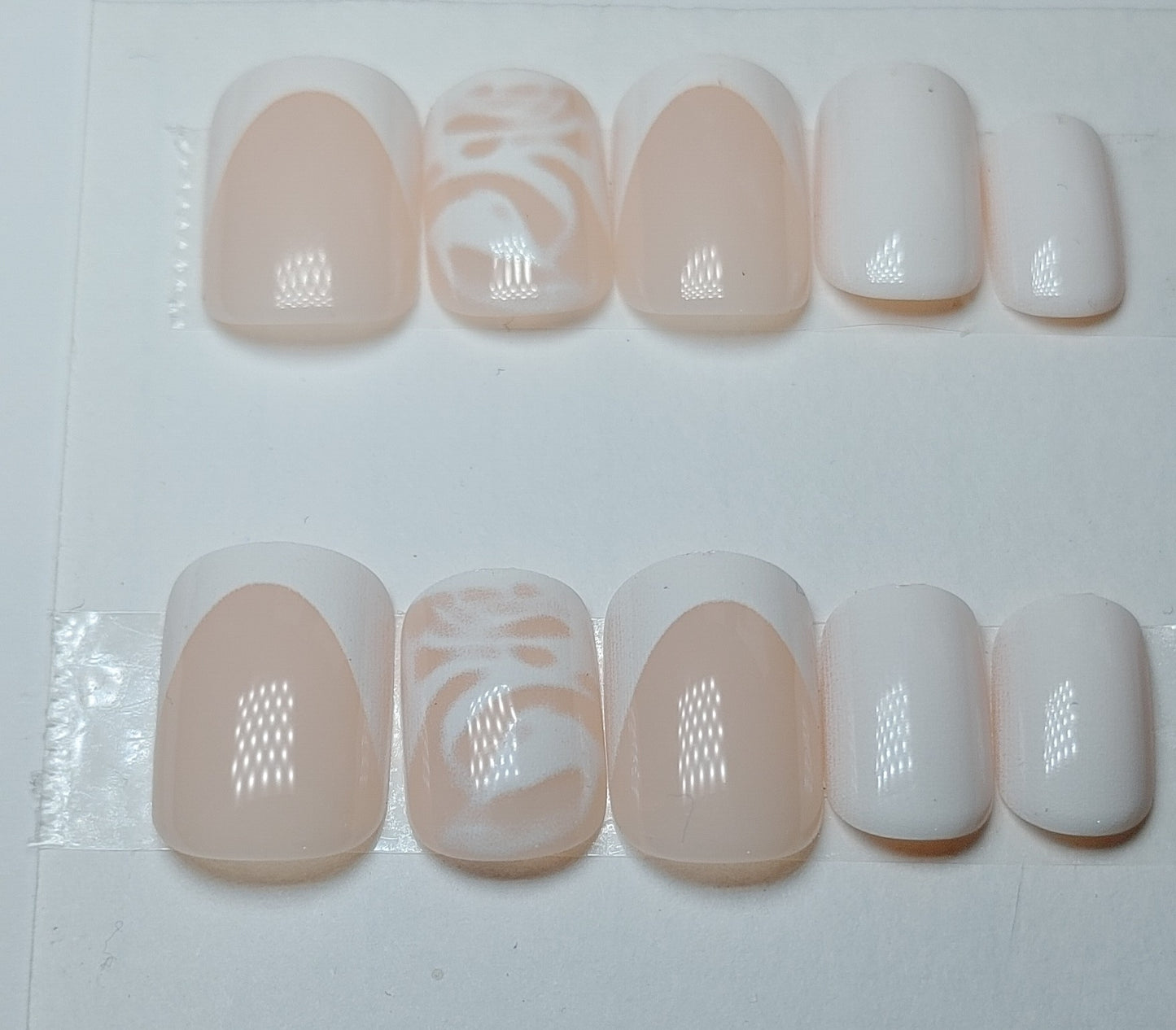 Custom "short" press-on nails +nail kit