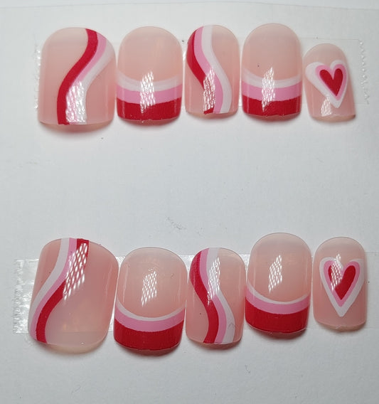 Custom press-on nails +nail kit