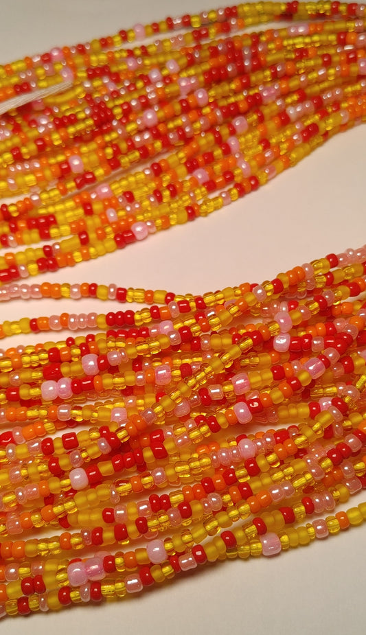 Starburst waistbeads