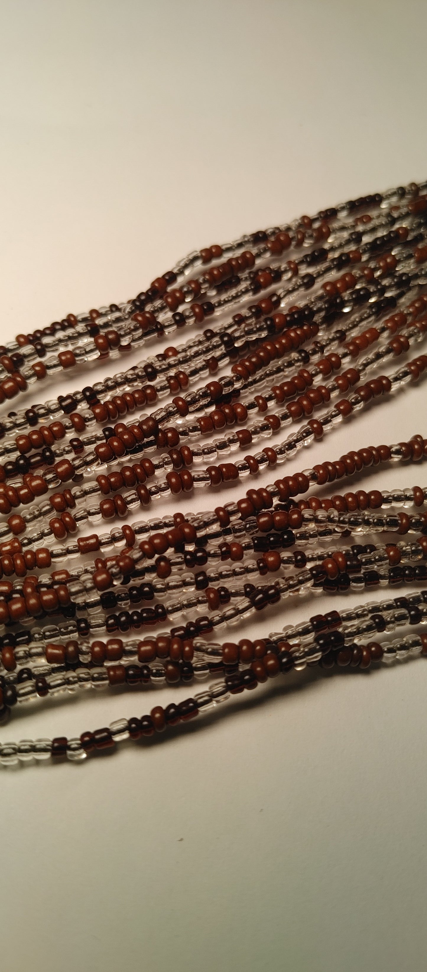 Brown skin girl waistbeads