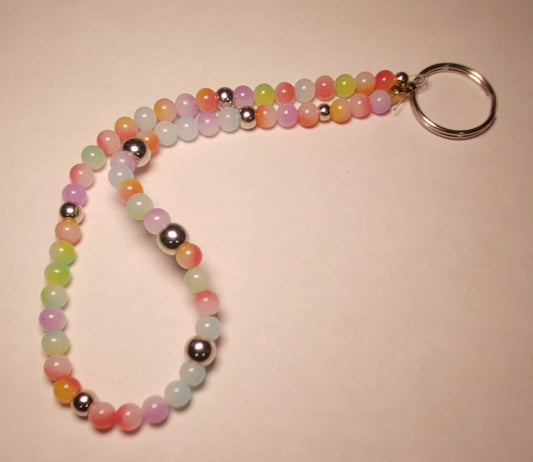 Rainbow keychain