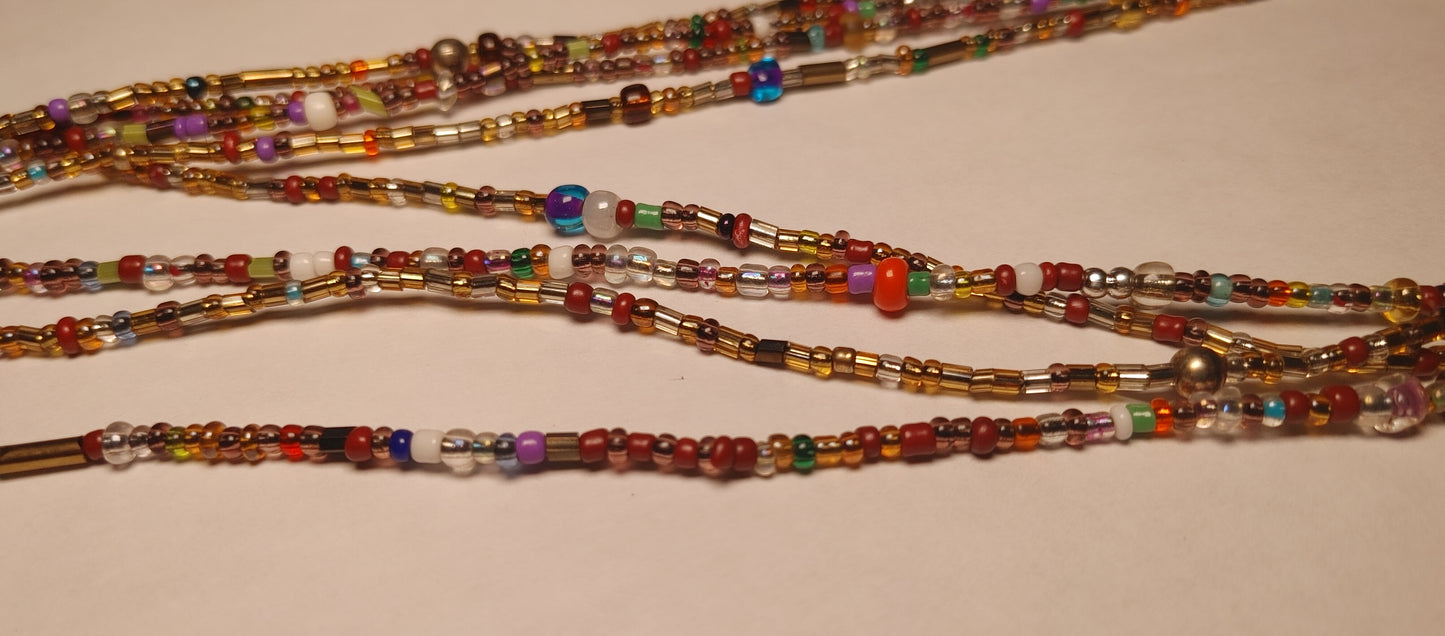 Ebony party mix waistbeads