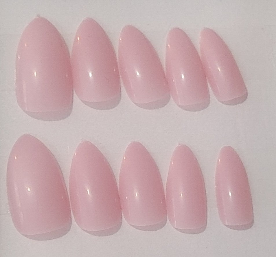 Pretty pink nails and nail kit