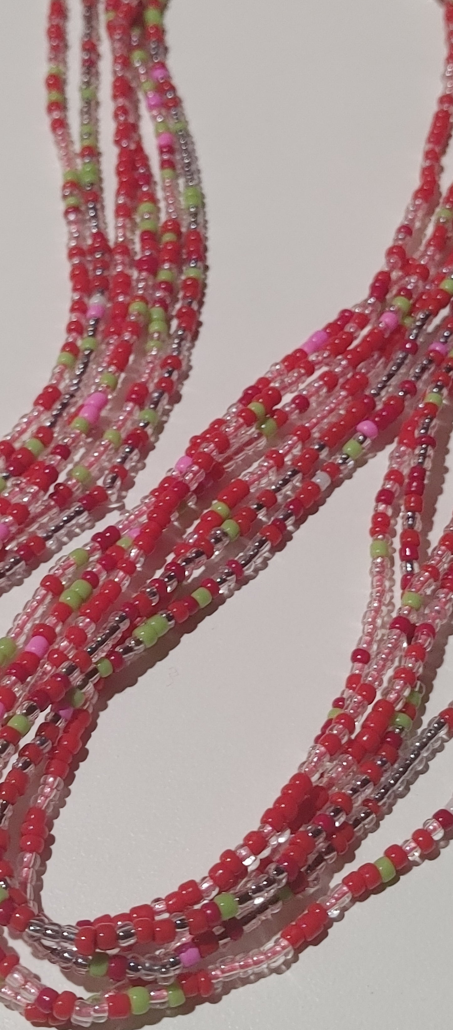 Strawberry shortcake waistbeads