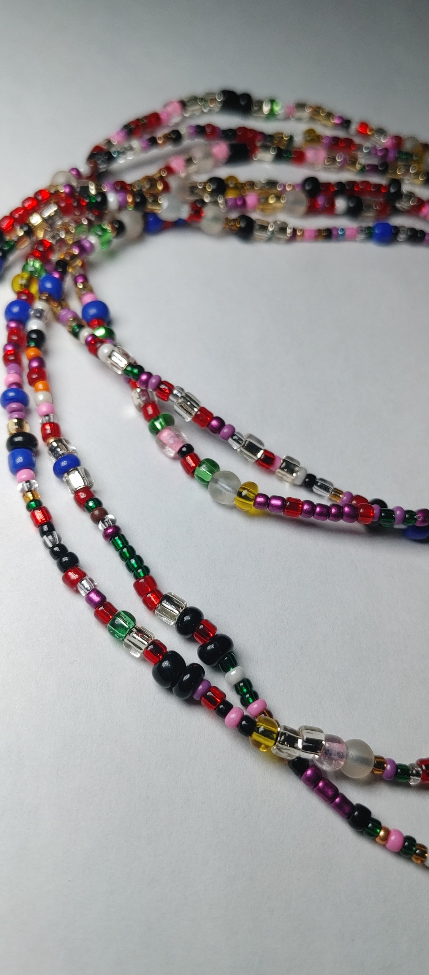 Confetti mix blast waistbeads