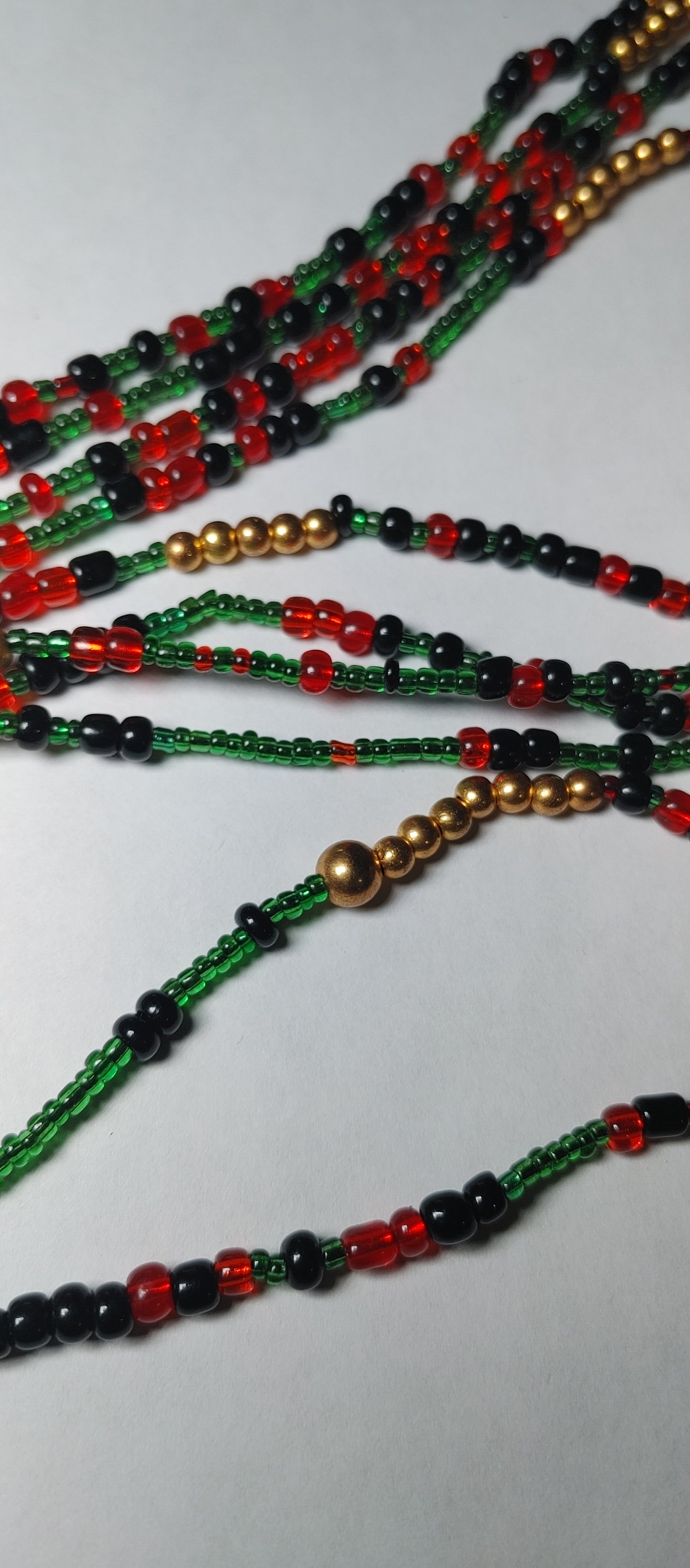 Ethnic/gold waistbeads