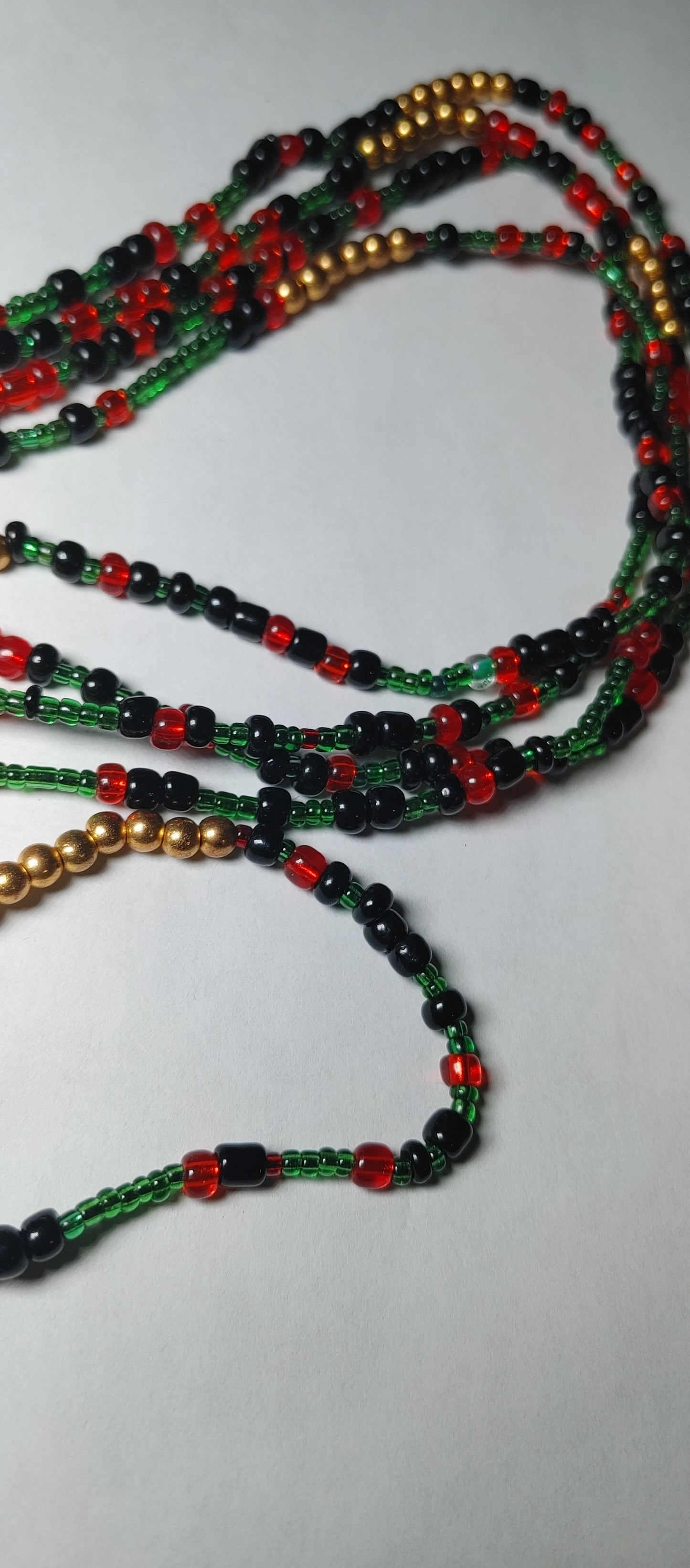 Ethnic/gold waistbeads