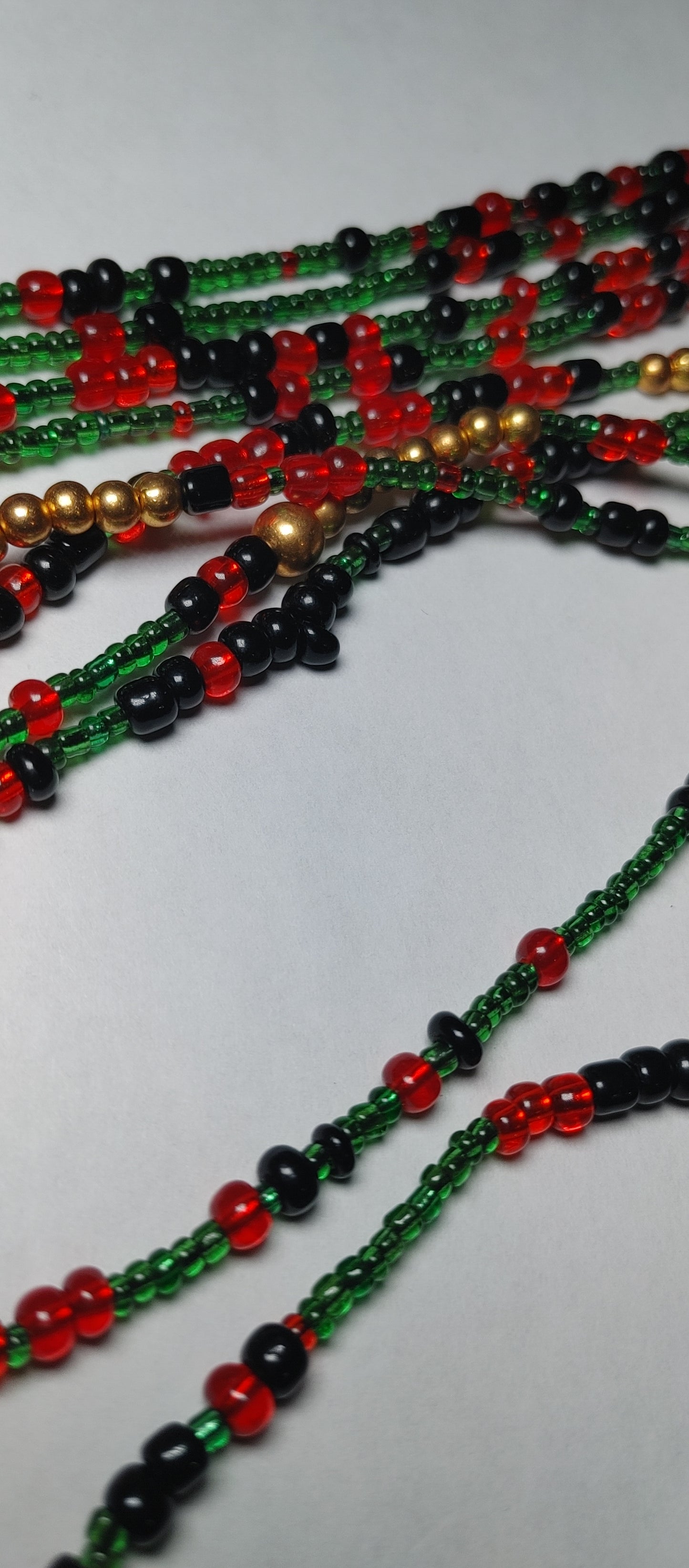 Ethnic/gold waistbeads