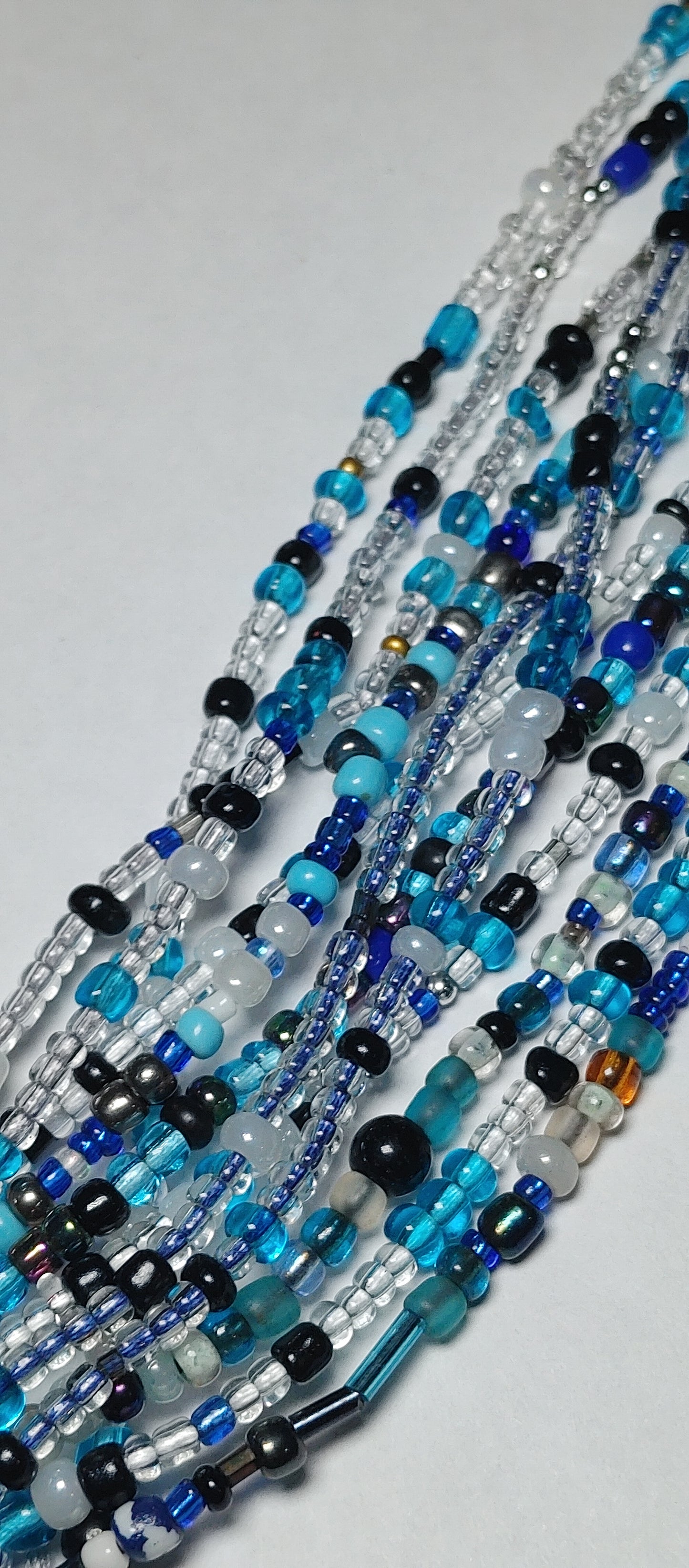 Blue sea waistbeads