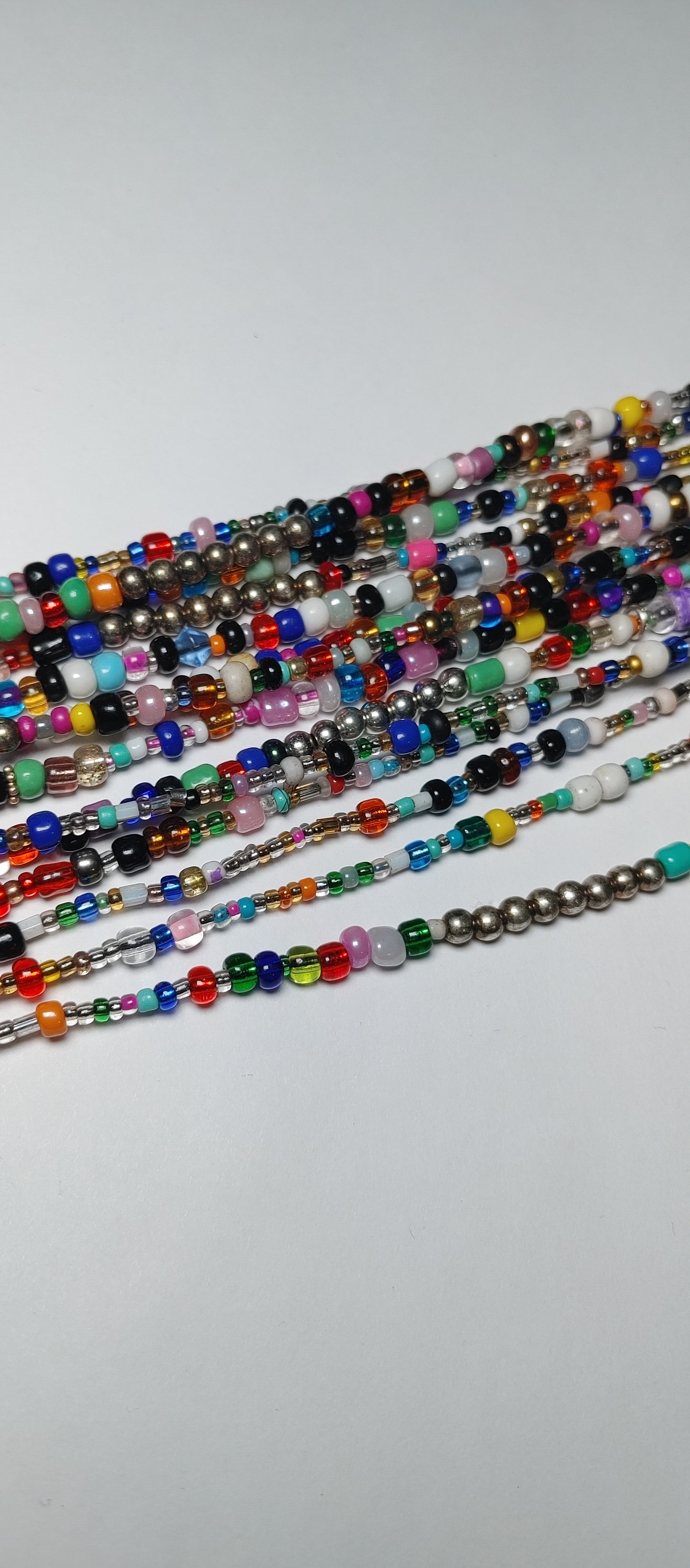 Confetti vibes waistbeads