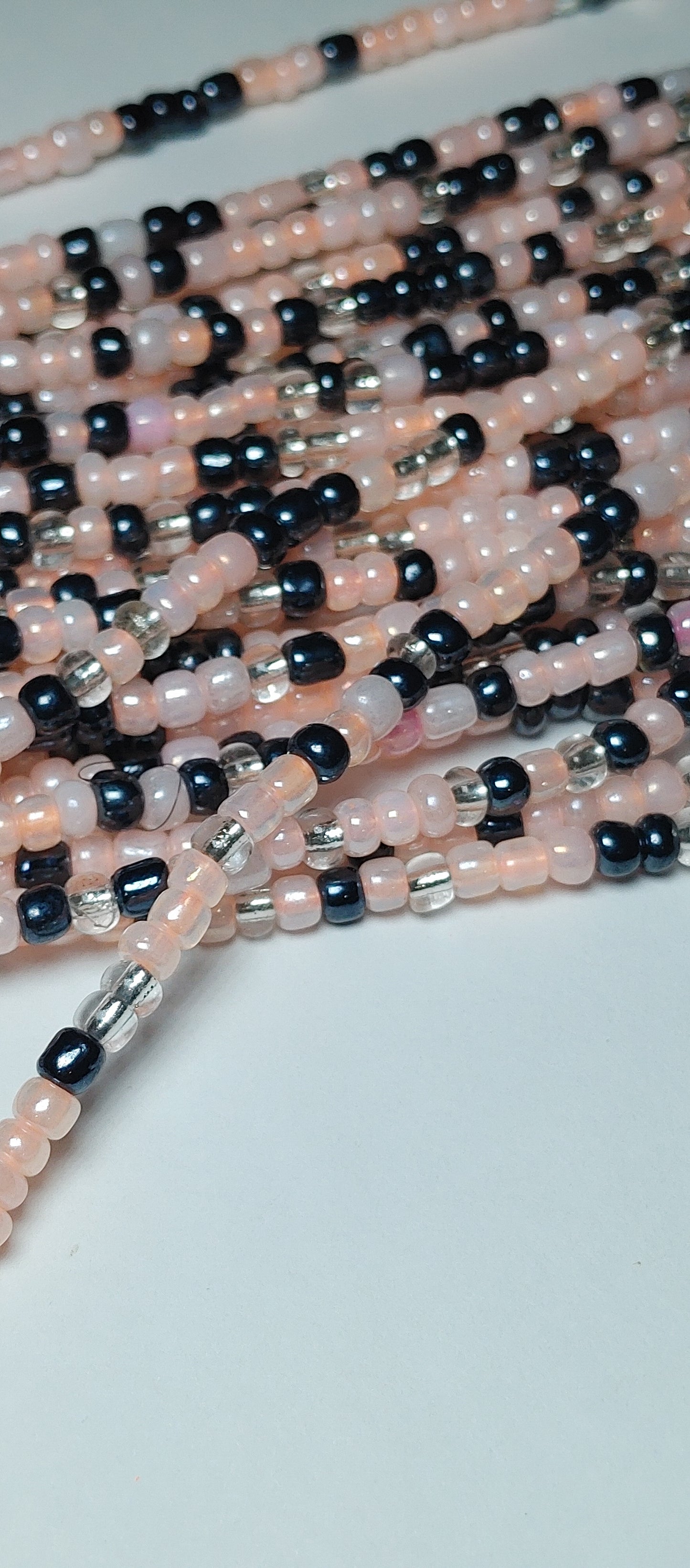 Pink pepper waistbeads