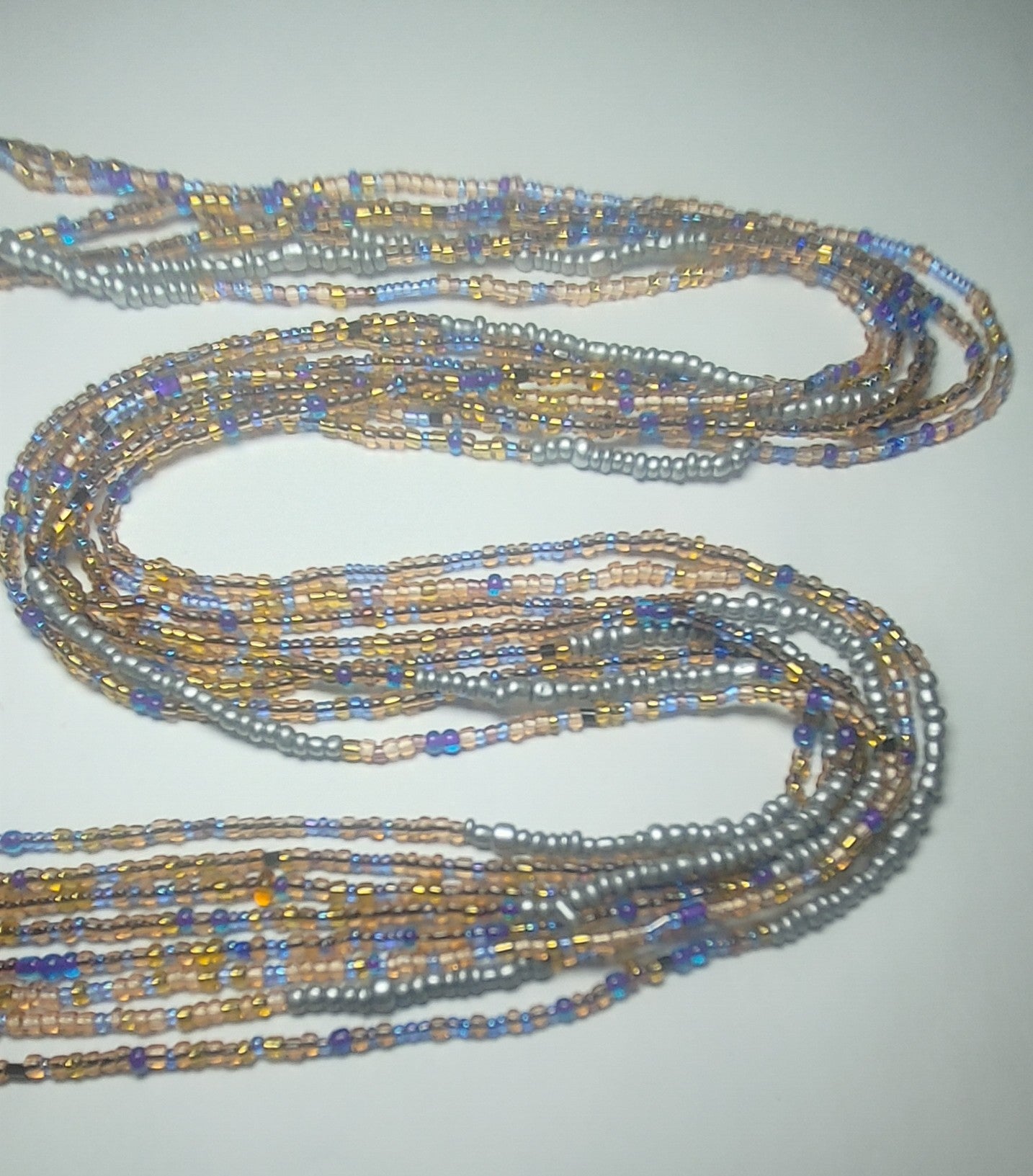 Purple lane waistbeads