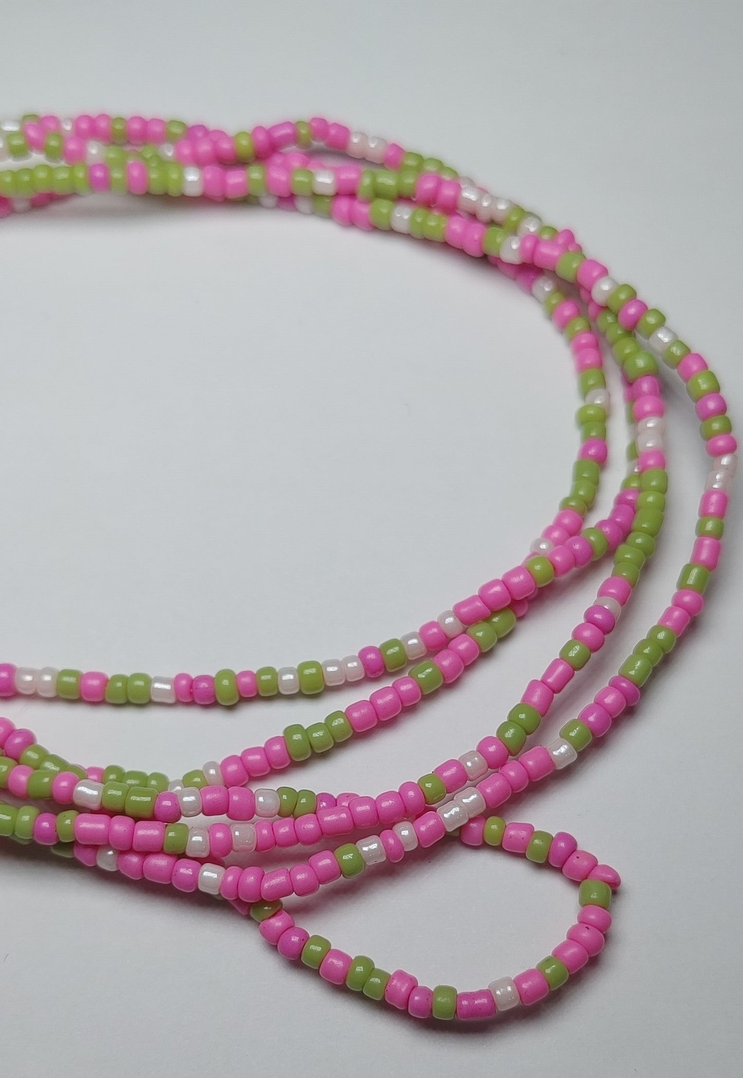 Watermelon waistbeads