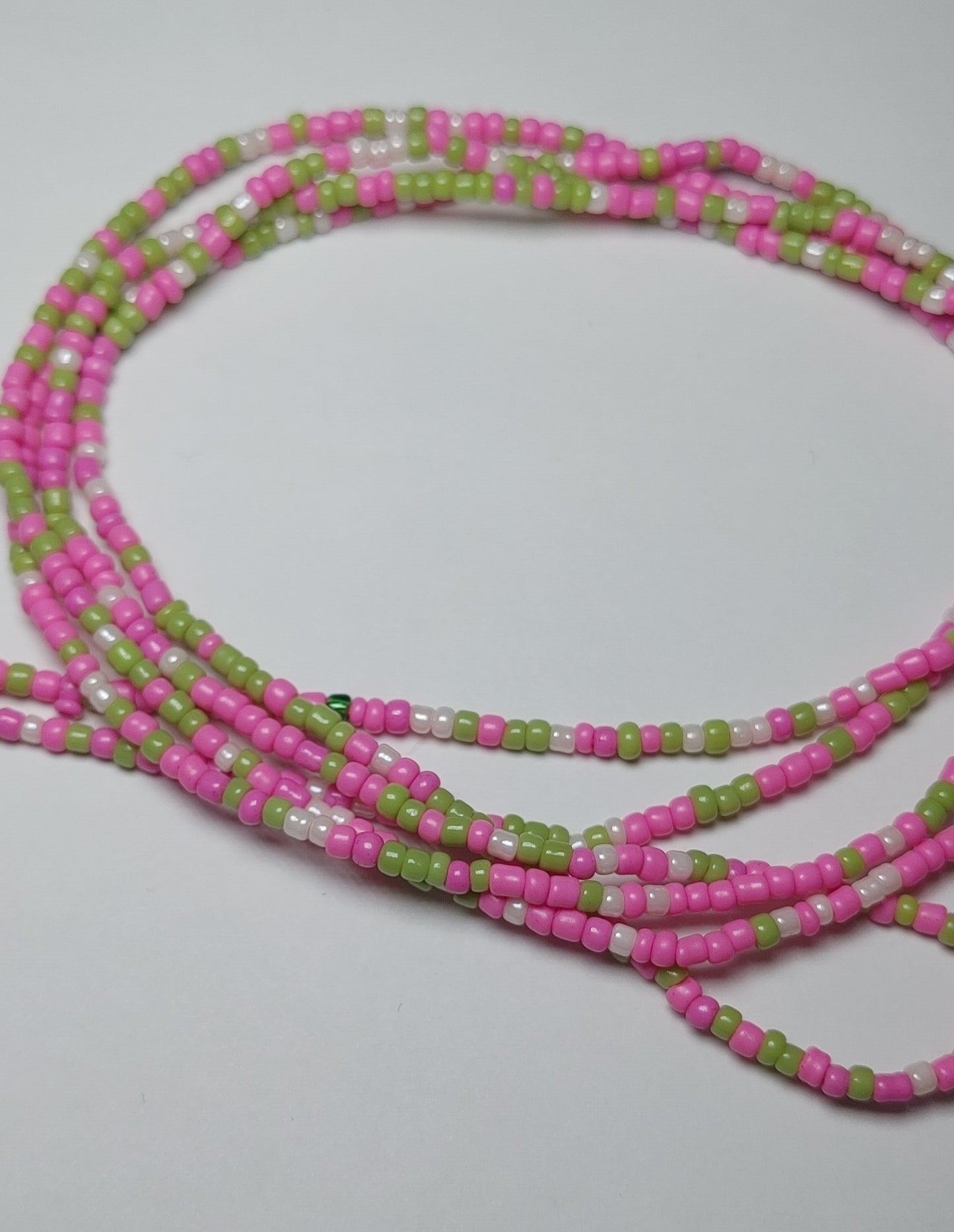 Watermelon waistbeads