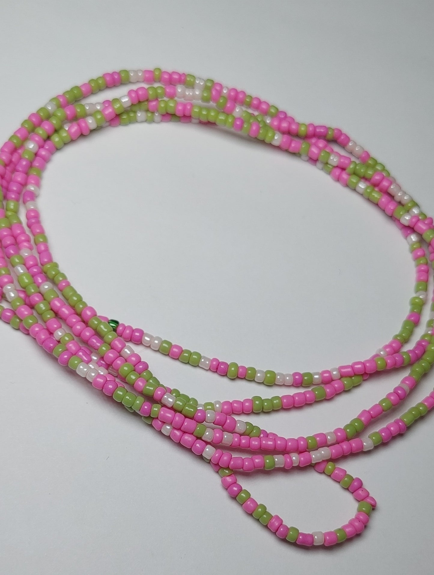 Watermelon waistbeads