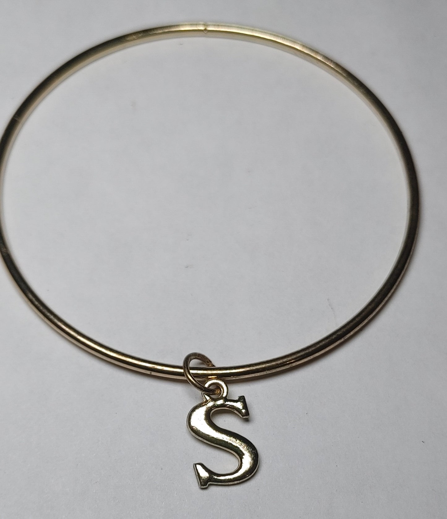 Custom letter bracelet