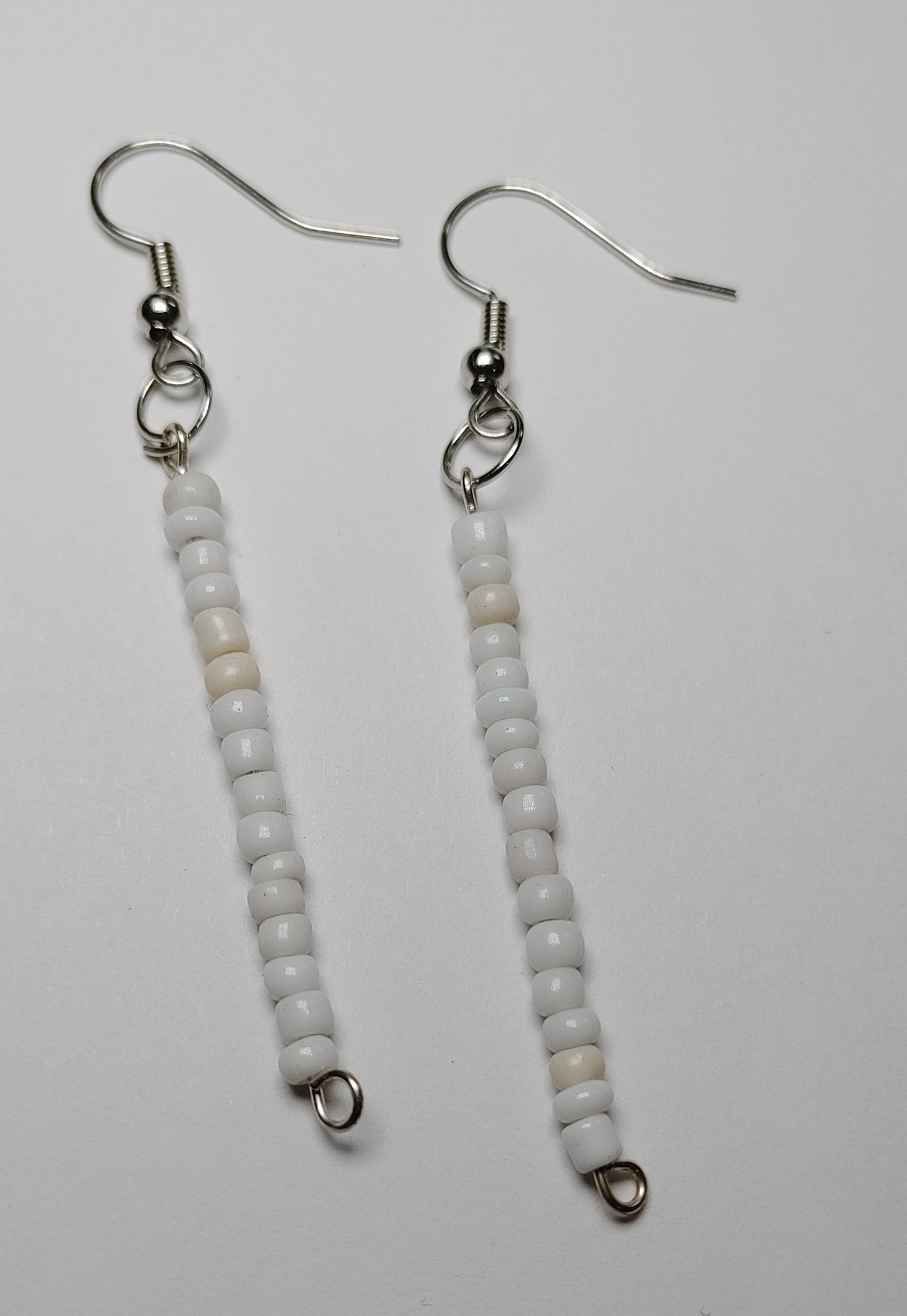 Bahama white earrings