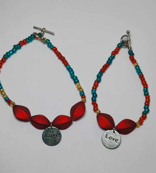 Bracelet/anklet set