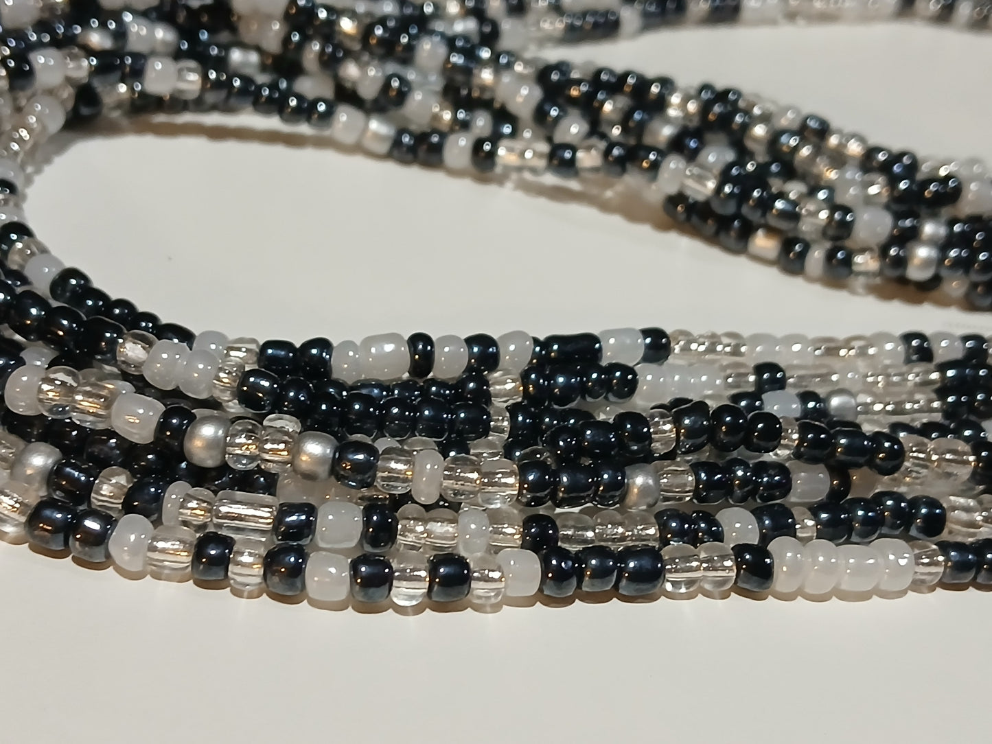 Salt N pepper waistbeads