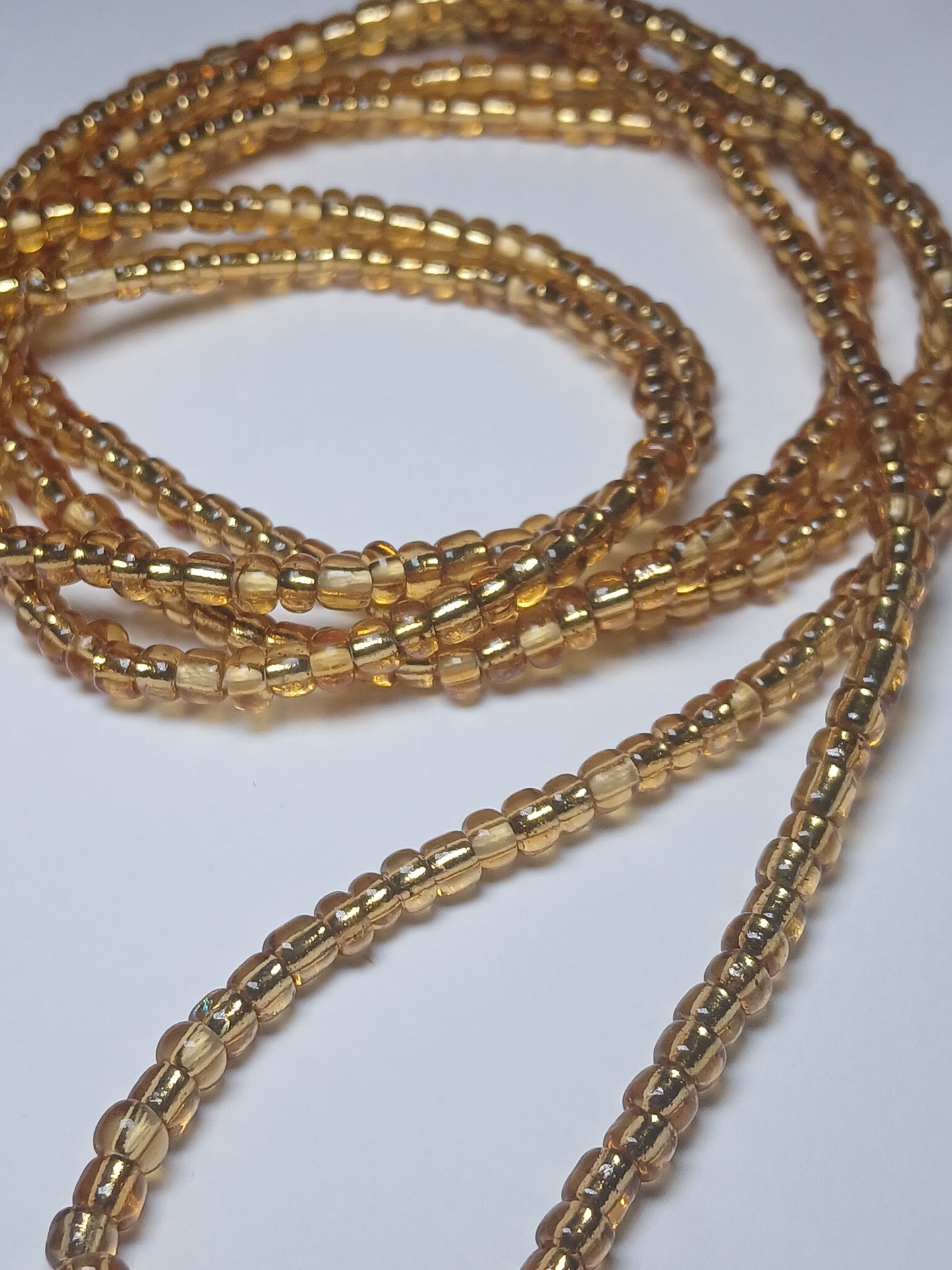 Gold waistbeads