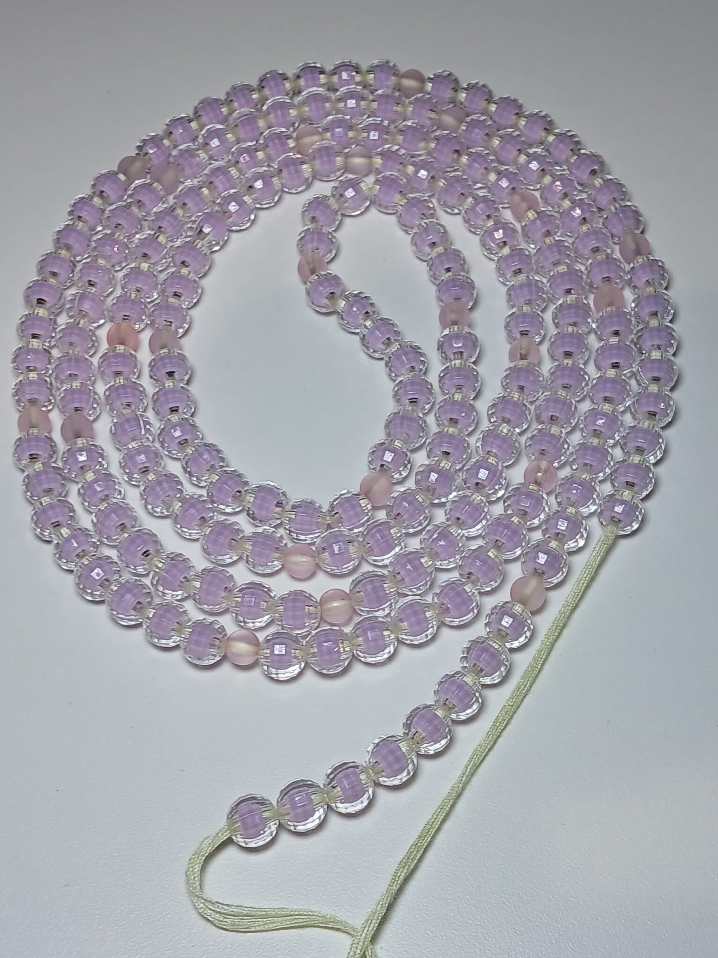 Purple sparkle Lilly waistbeads