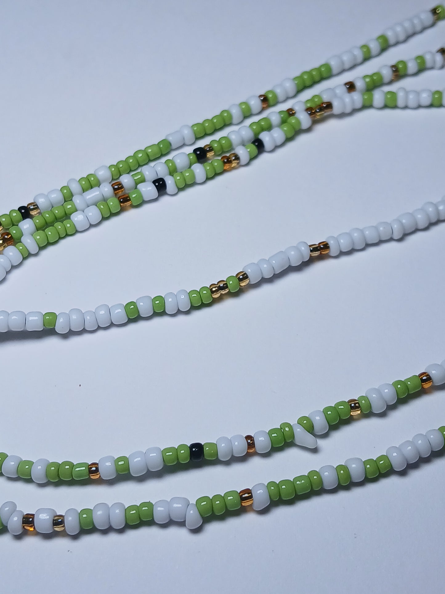 Lime light waistbeads