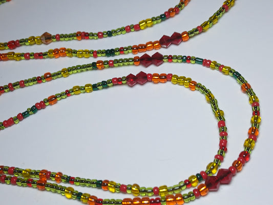 Cherry light waistbeads