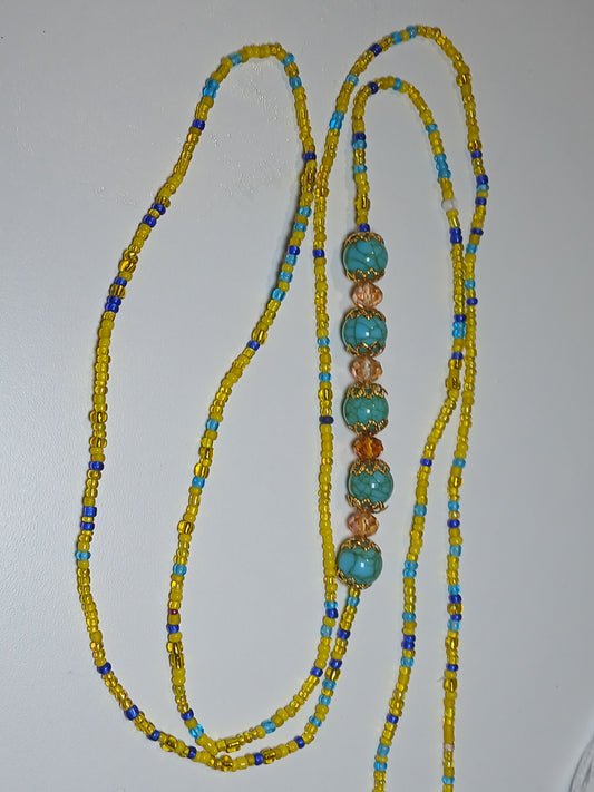 Sunny delight waistbeads