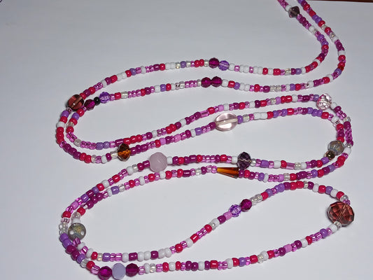 Purple sunlight waistbeads