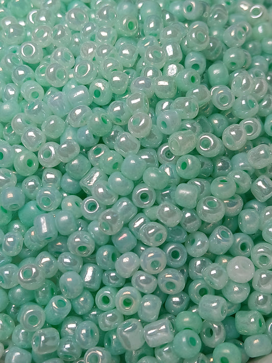 Mint green bead mix