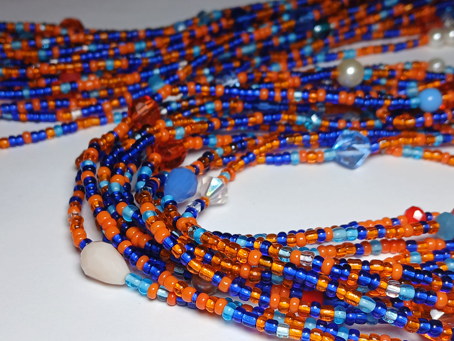 Sunset azure waistbeads