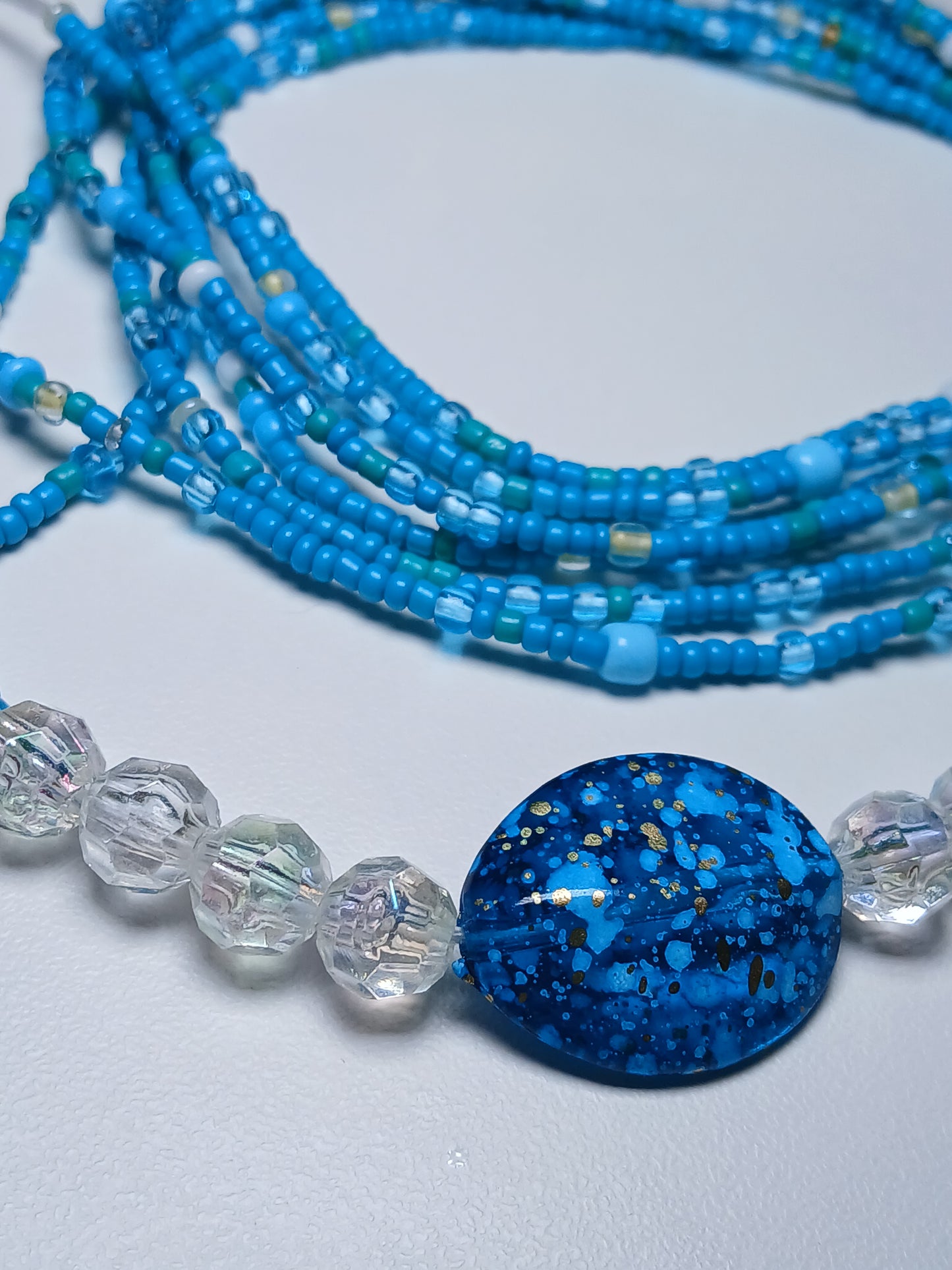 Ice fire waistbeads